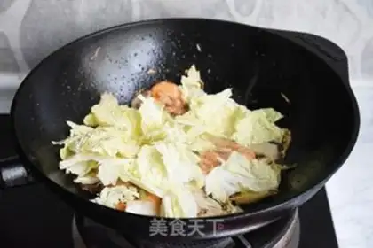 Make Shrimp with cabbage step 6
