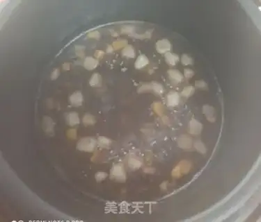 Make Red bean crotch omelet soup step 4