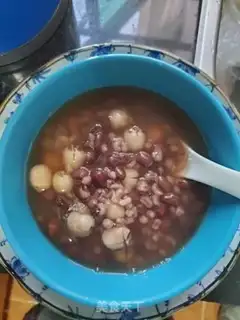 Make Lotus Red Bean soup step 3