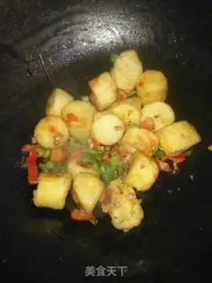 Make Sweet sour, sweet jade tofu step 8
