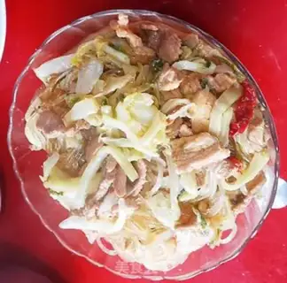 Make Powder pork stew step 8