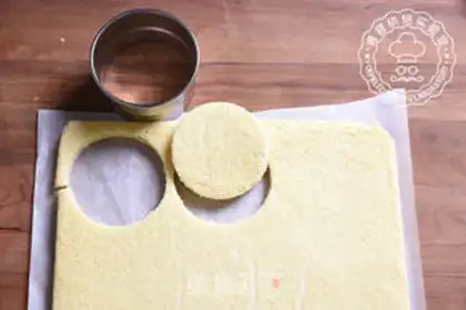 Make Almond sponge cake step 8