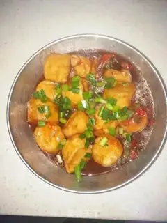 Make Sweet sour, sweet jade tofu step 10