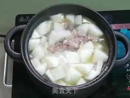 Make The radish is purified step 7