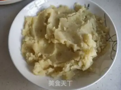 Make Gold juice mashed potatoes step 1