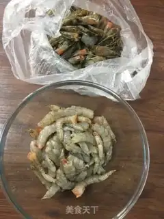 Make Homemade shrimp balls step 1