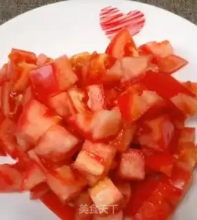 Make Tomato egg noodles step 1