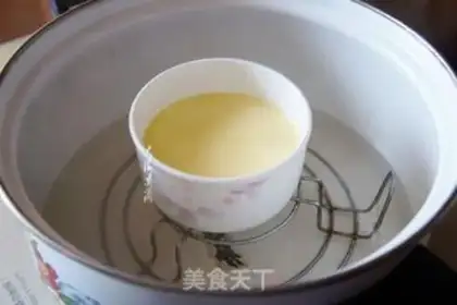 Make Shrimp milk and eggs step 3