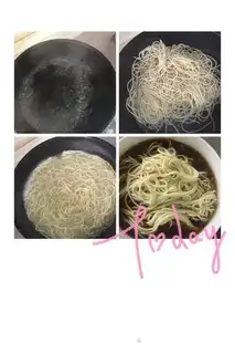 Make Pineseed egg beef noodles step 3