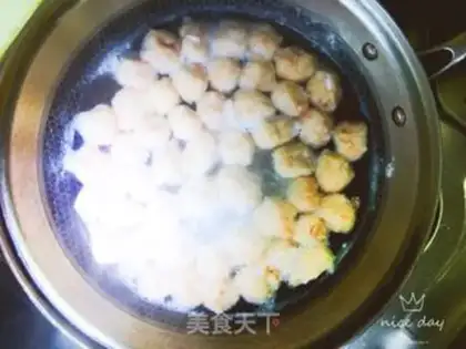 Make Homemade shrimp balls step 7