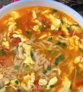 Make Tomato egg noodles step 9