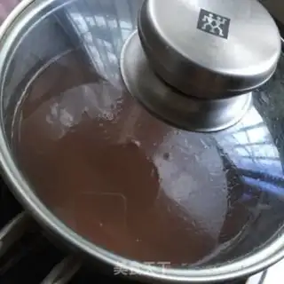 Make Red bean soy noodle step 2