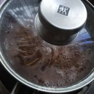 Make Red bean soy noodle step 4