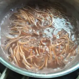 Make Red bean soy noodle step 5
