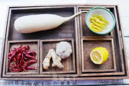 Make The radish step 0