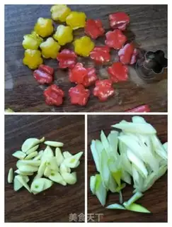 Make The bouquets make Dutch beans step 3