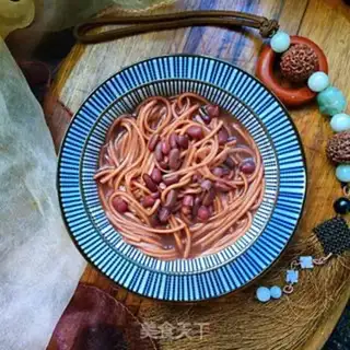 Make Red bean soy noodle step 6