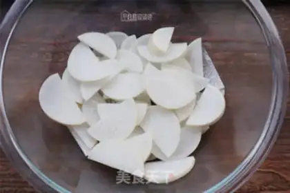 Make The radish step 1