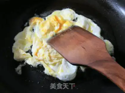 Make Egg and rice step 2