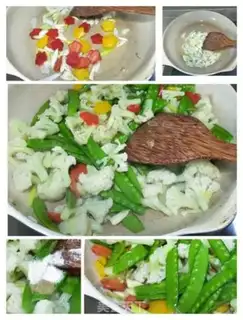 Make The bouquets make Dutch beans step 5