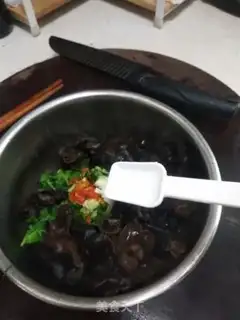 Make Celery leaves with wood step 7