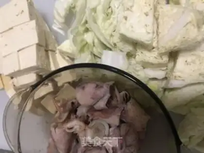 Make Seed stew tofu step 2