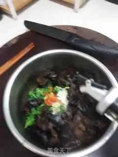 Make Celery leaves with wood step 8