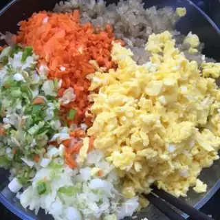 Make Cabbage paste varnish step 3