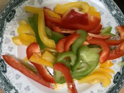 Make Gold and sand and egg and yellow pizza step 1