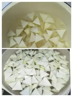 Make Tofu dry and white step 3