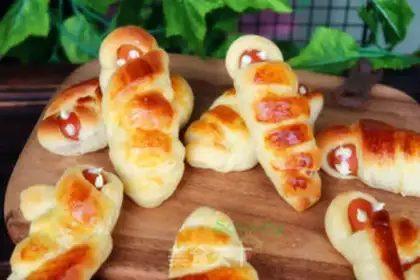 Make The mummies of Halloween step 9