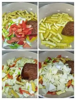 Make Tofu dry and white step 6