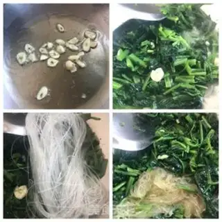 Make The fan spinach step 3