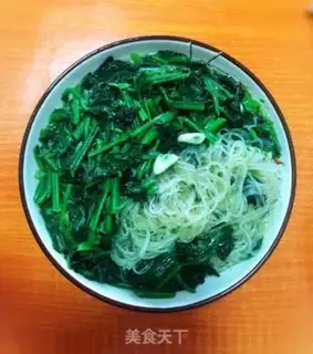 Make The fan spinach step 4