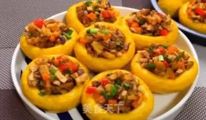 Make Pumpkin vegetable bag step 19