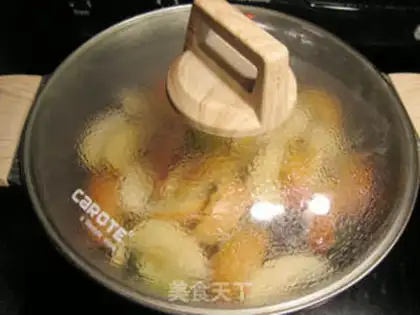 Make Apple vegetable soup step 1