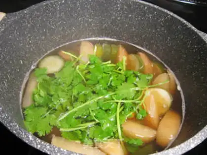 Make Apple vegetable soup step 3