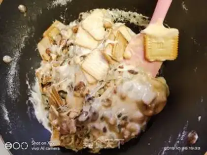 Make Nut nuts and snow souffles step 4