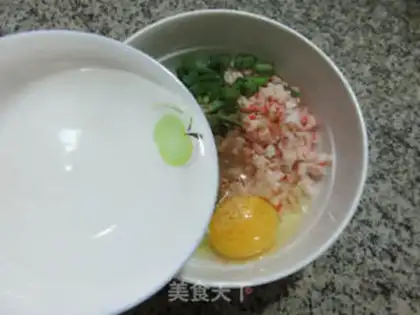 Make Shrimp-flavored doll pancakes step 5