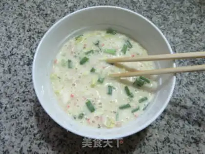 Make Shrimp-flavored doll pancakes step 6