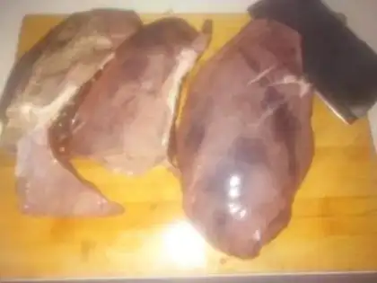 Make Pork liver step 1