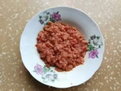 Make Beef paste and eggplant step 0