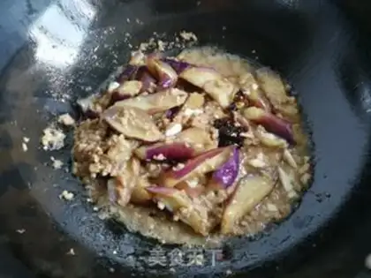 Make Beef paste and eggplant step 5