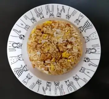 Make Egg fried rice step 5