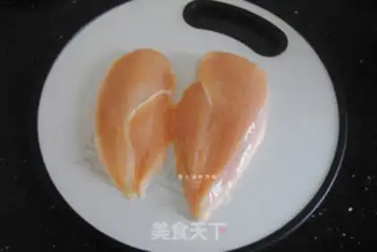 Make Frozen chicken chops step 1