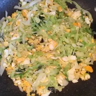 Make Scrambled egg noodles step 4