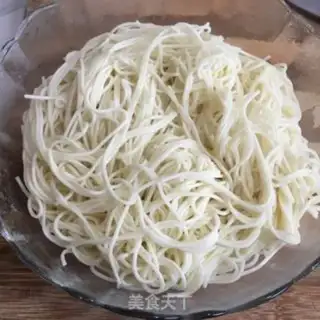 Make Scrambled egg noodles step 6
