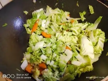 Make Carrots and cabbage step 4