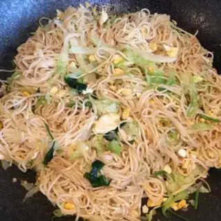 Make Scrambled egg noodles step 7