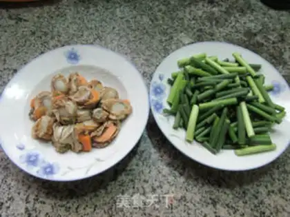 Make Scallops and gibberish step 0
